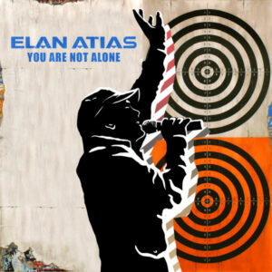 Couverture du single d'Elan Atias réalisée par l'artiste Tehos